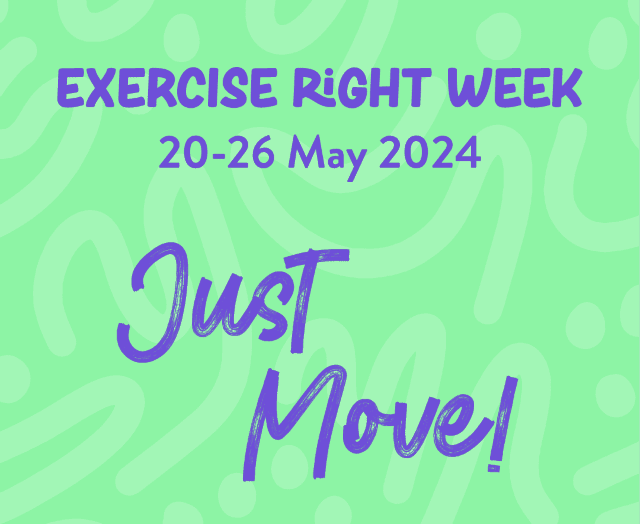 Exercise Right Week
