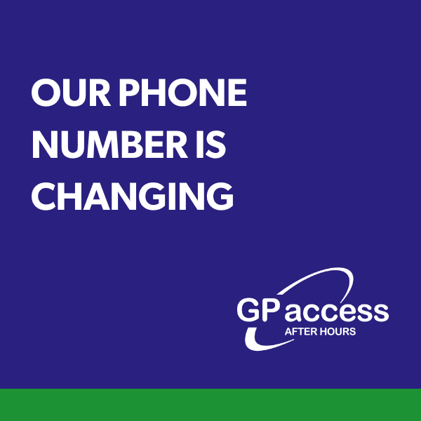 The GP Access Phone Number is Changing